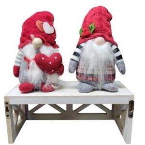 Set of Two Holiday Gnomes - NIP